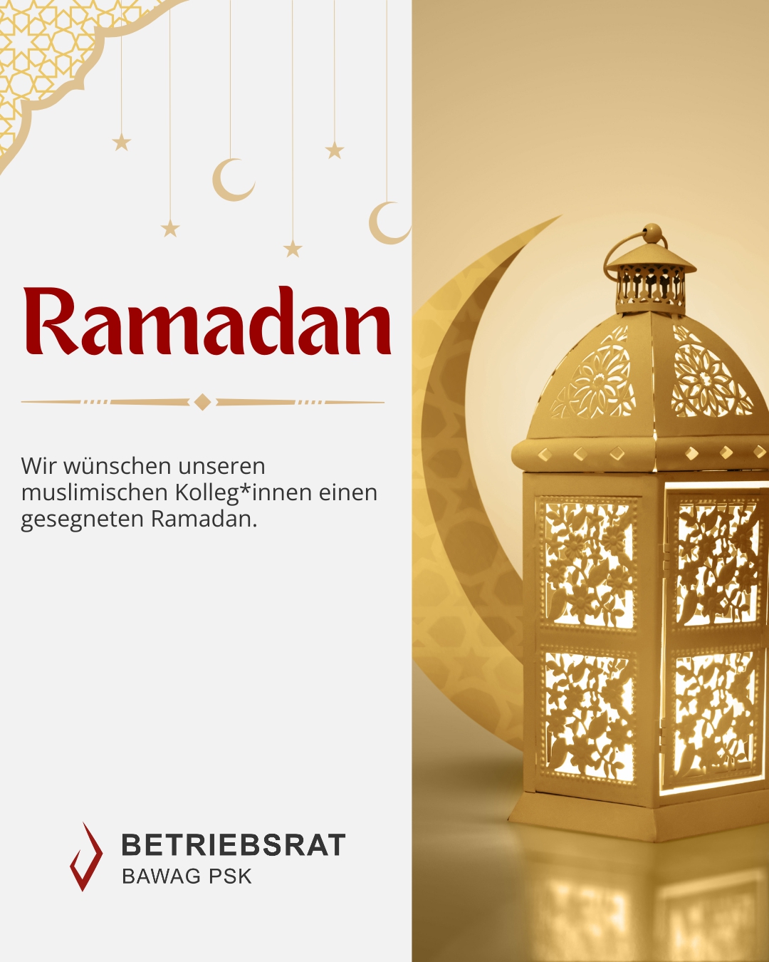 Ramadan 2025 ©BAWAG P.S.K. Betriebsrat
