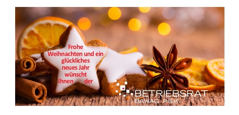 Frohe Weihnachten 2017 ©BAWAG P.S.K. Betriebsrat
