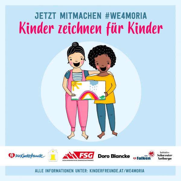 Kinder zeichnen für Kinder ©Kinderfreunde